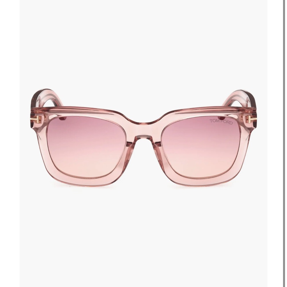 Tom Ford Rose-Tinted Square Sunglasses